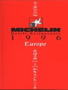 Image of Michelin Europe 1996 Paperback