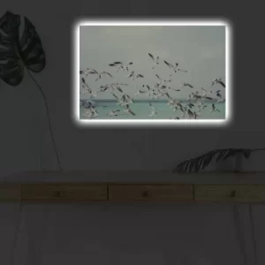 Image of 4570DHDACT-139 Multicolor Decorative LED Lighted Canvas Painting