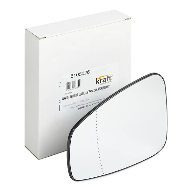 Image of KRAFT Wing mirror glass KRAFT 8105026