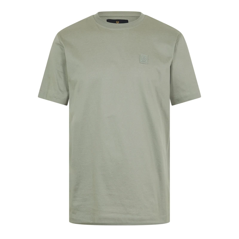 Image of Belstaff Mens Steel T-Shirt Lichen male XL