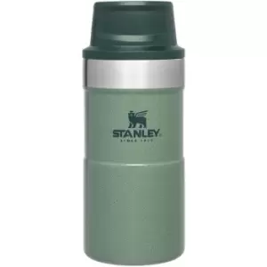 image of Stanley Classic Trigger-Action Travel Mug 0.25L Hammertone Green