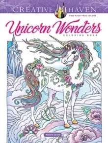Image of Creative Haven Unicorn Wonders Coloring Book