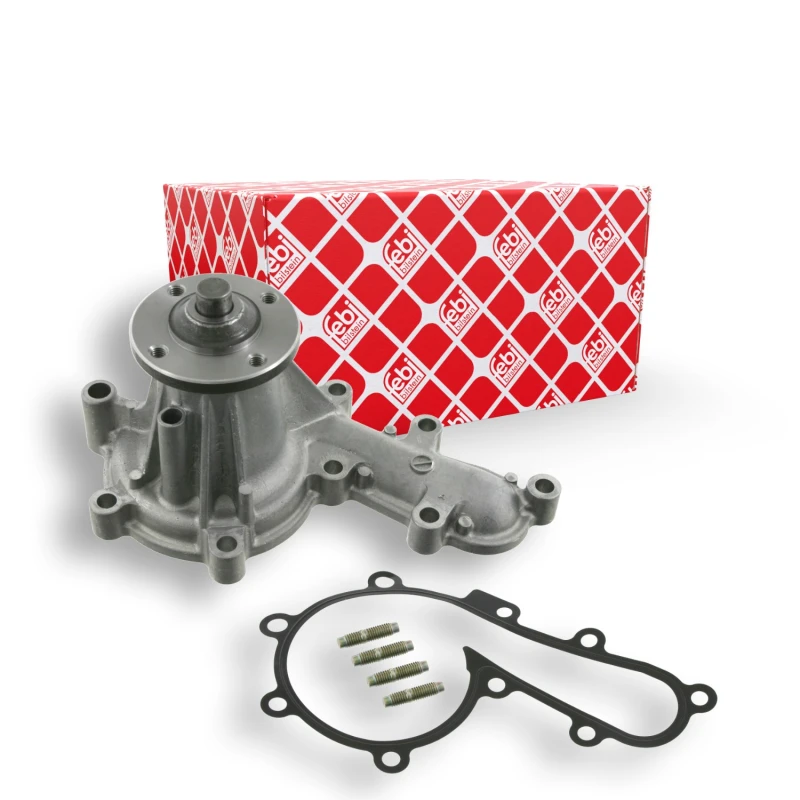 Image of FEBI BILSTEIN 24355 Water pump Cast Aluminium, with gasket/seal Cast Aluminium Water Pump (1260)