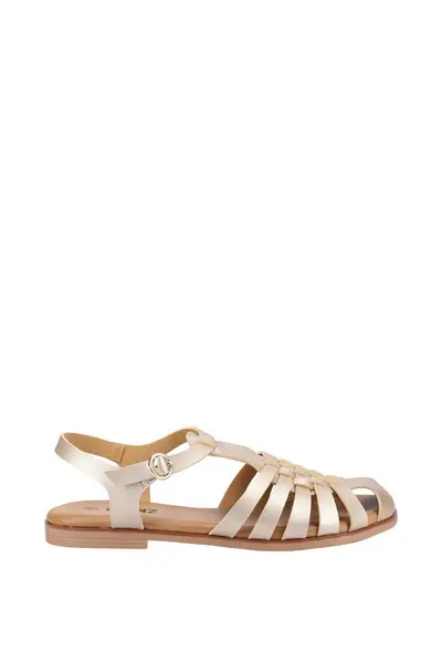 image of Divaz 'Gracie' Vegan Friendly Sandal Gold