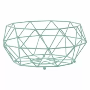 Image of Premier Housewares Fruit Basket, Green Finish