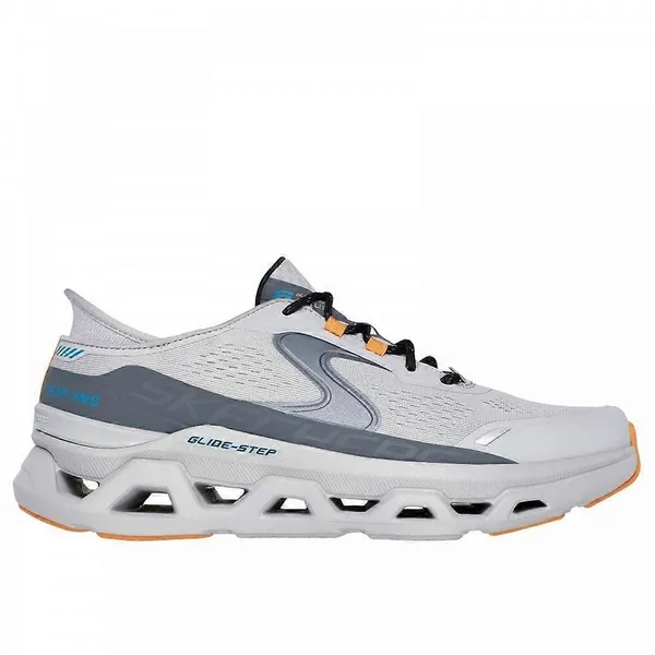 Image of Skechers Mens Glide-Step Altus Memory Foam Trainers UK Size 8 (EU 42) Grey Charcoal SKE2357-GYCC-8