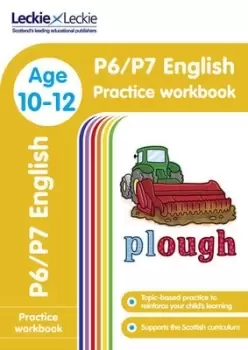 Image of P6/P7 English practice workbook by Shelagh Moore