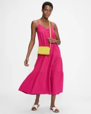 Image of Ted Baker Button Through Cami Dress