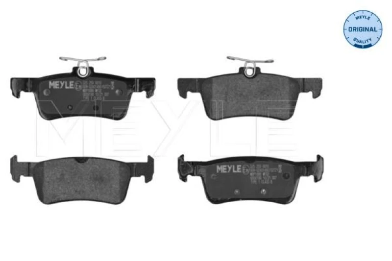 Image of Brake pad set MEYLE 025 259 6816