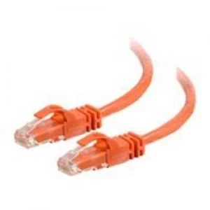 Image of C2G 1m Cat6 550 MHz Snagless Patch Cable - Orange