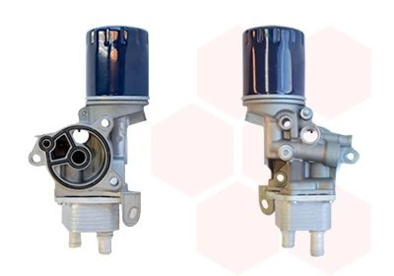 Image of VAN WEZEL Engine oil cooler VAN WEZEL 18013732
