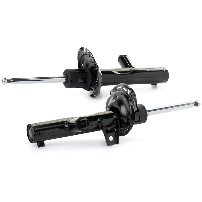 Image of RIDEX 854S20274 Shock absorber Front Axle, Gas Pressure, Twin-Tube, Suspension Strut, Bottom Clamp Shock Absorber (854)
