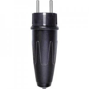 Image of Schneider Electric 123551 Safety plug Solid rubber 250 V Black IP44