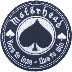 Image of Motorhead - Born to Love, Live to Win Standard Patch