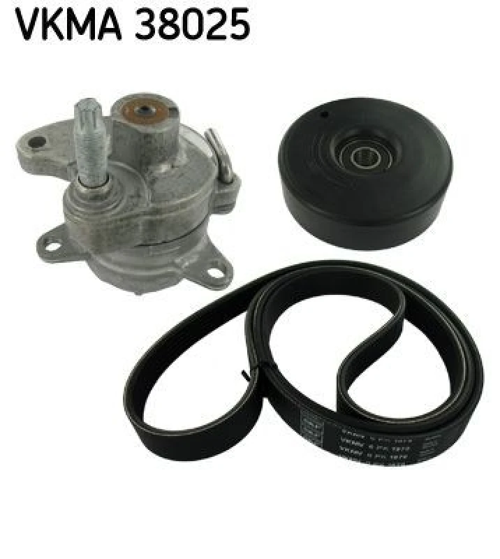 Image of SKF V-Ribbed Belt Set SKF VKMA 38025