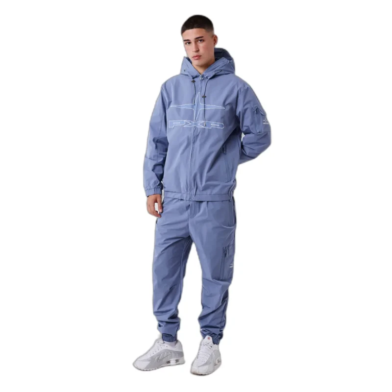 Image of Project X Paris Hooded zipped jacket Project X Paris Bleu Male S