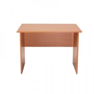 Image of Jemini Intro Bavarian Beech Panel End Desk 1200mm KF73660