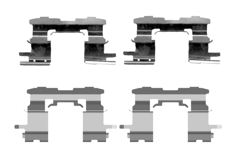 Image of Brake pad fitting kit Bosch 1 987 474 407