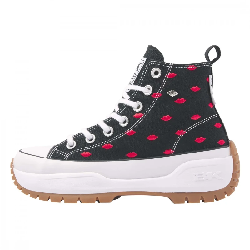 Image of british knights Womens Trainers British Knights Kaya Mid Fly Noir Female 38 B51-3714-01
