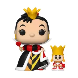 Image of Disney Alice in Wonderland 70th Queen of Hearts with King Funko Pop! Vinyl
