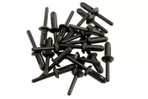 image of Laser Tools 3484 Rivets - Plastic 6.6mm x 17.2mm 20pc