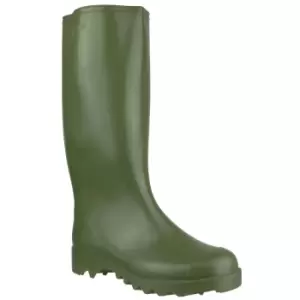 Image of Anton Dolomit Plain PVC Wellingtons Olive Size 41