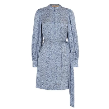 image of Scotch and Soda Drapey Dress - Blue 218