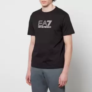 Image of EA7 Mens Visability T-Shirt - Black - M