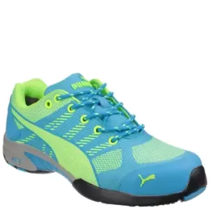 Image of Puma Mens Charge Low Safety Trainers (10.5 UK) (Blue/Lime Green)