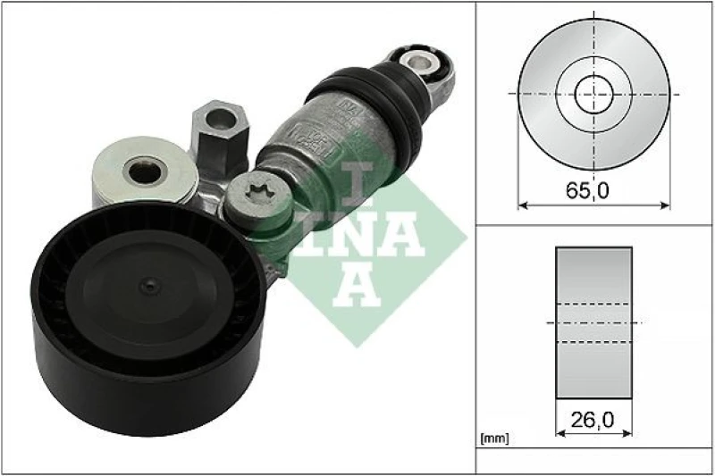 Image of Tensioner Lever, v-ribbed belt INA 534 0342 10