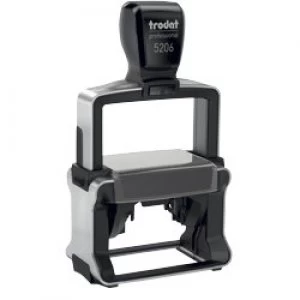 Image of Trodat Custom Text Stamp 5206 Black 33 mm