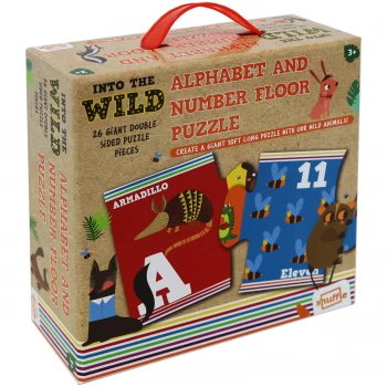 Image of Shuffle - Into the Wild - Alphabet & Number Floor Puzzle