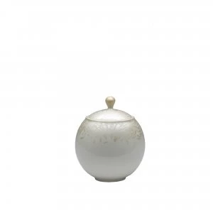 image of Denby Monsoon Lucille Gold Covered Sugar