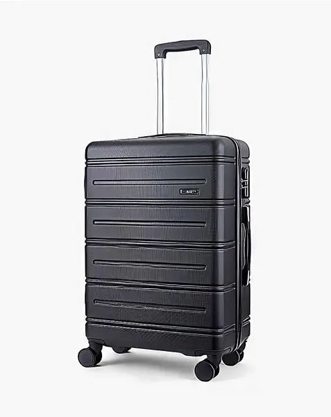 Image of Rock Luggage Lisbon VLJZF Medium Black Suitcase