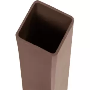 image of Durapost - 76mm Steel Gate / Corner Post - 1800mm (Sepia Brown)