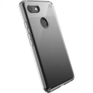 image of Speck Presidio Stay Clear Google Pixel 3 XL Clear TPU Phone Case UV Re