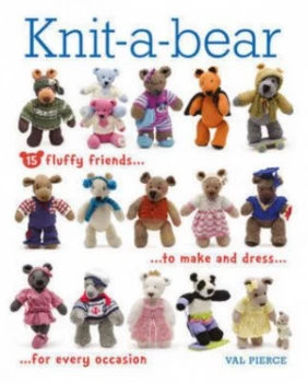 Image of Knit-A-Bear by Val Pierce Paperback