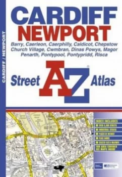 Image of A-Z Cardiff and Newport Atlas Book