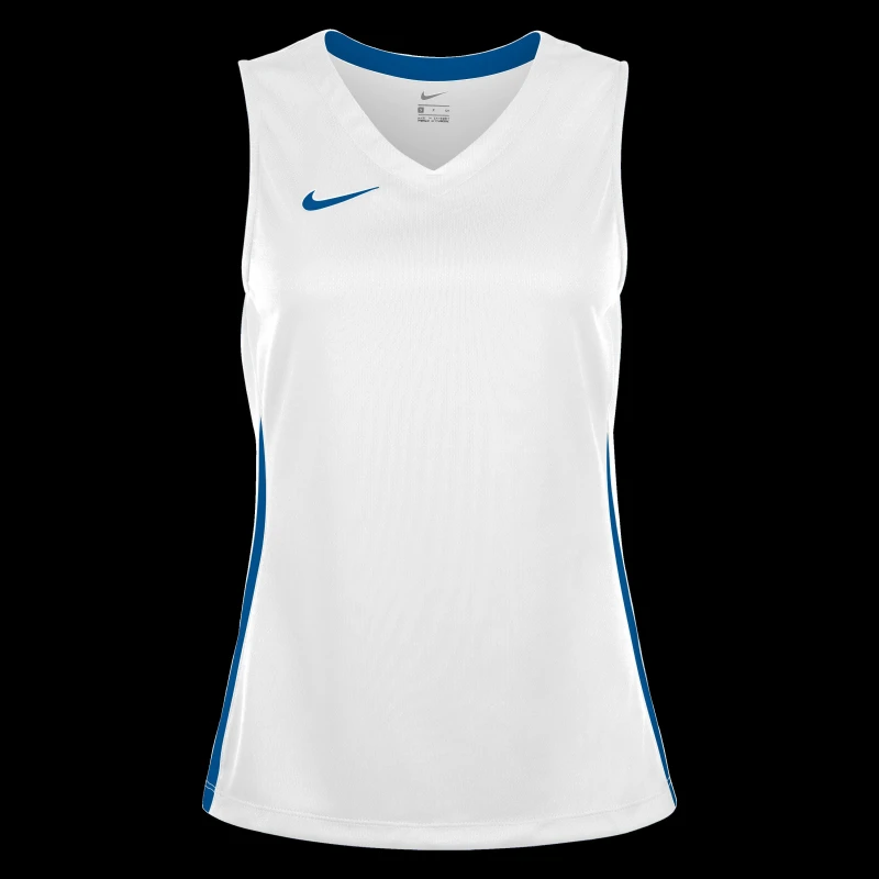 Image of Nike Tm Bskbl St Jsy White/Ryl Blue female 8 (XS)