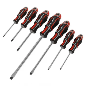 Image of Screwdriver Set 7PC GripMAX - Red