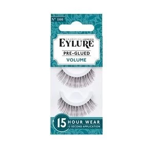 Image of Eylure Pre Glued Strip Lashes - Volume 100