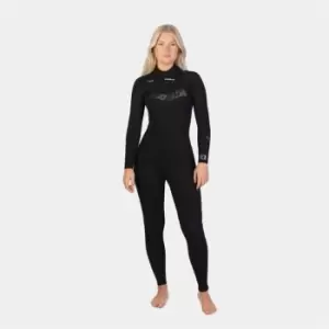 Image of Gul Response Echo 3/2mm Blindstitched Ladies Steamer - Black