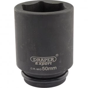 Image of Draper Expert 3/4" Drive Deep Hexagon Impact Socket Metric 3/4" 50mm