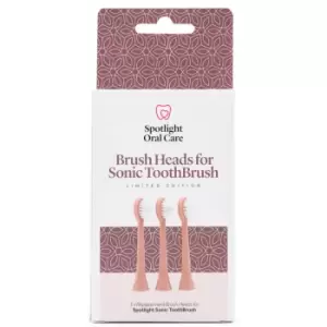 image of Spotlight Oral Care Sonic Head Replacements - Rose Gold