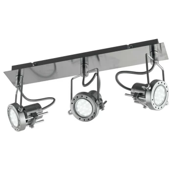 Image of Fan Europe Lighting - Fan Europe SPOT LED 3 Light Spotlight Bars Nickel 400lm 2700K 45x16cm