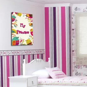Image of 4570CO-4 Multicolor Decorative Canvas Painting