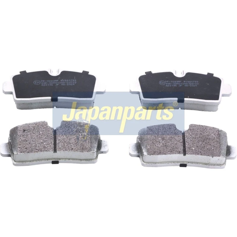 Image of JAPANPARTS Brake pad set JAPANPARTS PP-0223AF