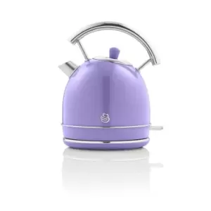 image of Swan SK14630PURN 1.8L 3000W Dome Kettle - Purple