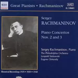 Image of Piano Concertos Nos 2 and 3 by Leopold Stokowski CD Album