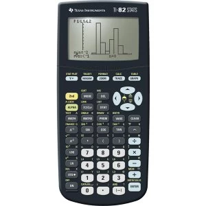 Image of Texas TI82 STATS Graphic Calculator for Maths & Science